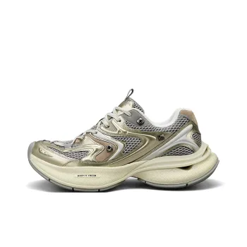 HeeDimensional Low Top Chunky Sneakers Unisex Champagne
