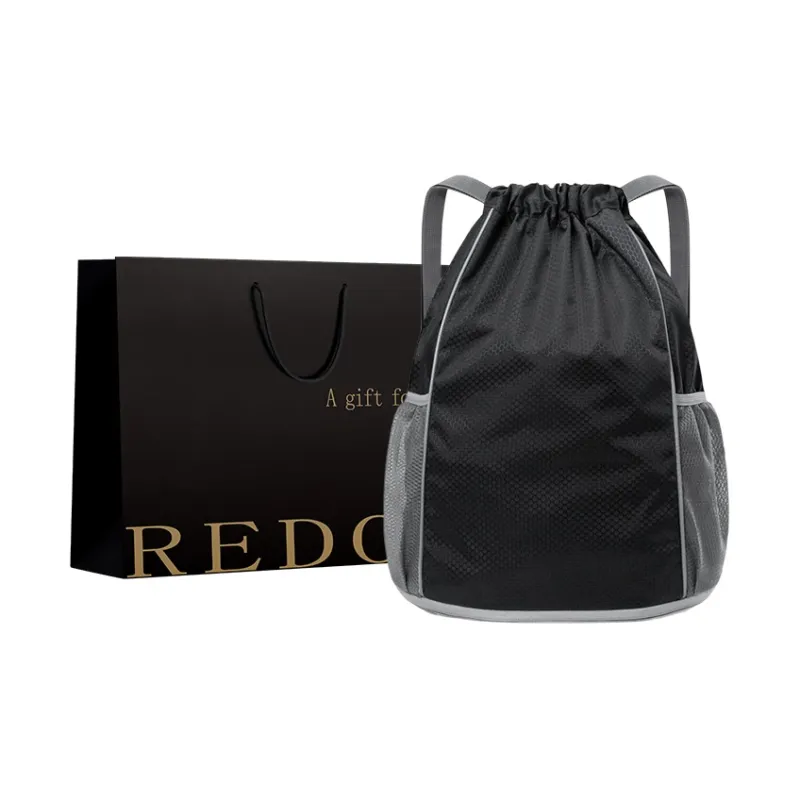 REDOO Oxford Backpack Regular Unisex Royal Blue/Dark Blue/Gray/Orange/Black-8