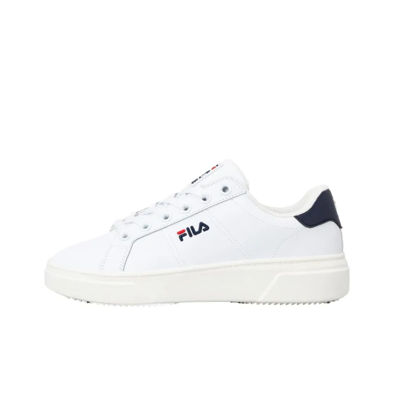 FILA Court Plumpy Cushioning Low-Top Casual Shoes Unisex White-0