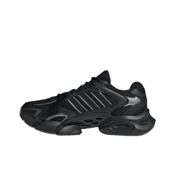 Adidas Anti Slip Wear Resistant Low Top Casual Shoes Unisex Black