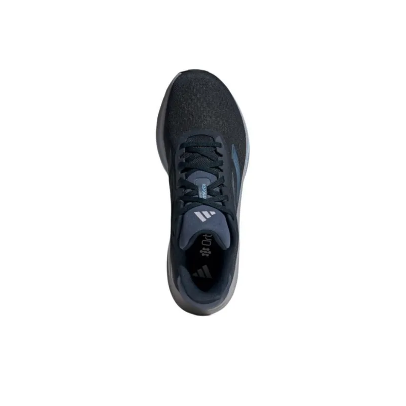 Adidas Response Super Anti Slip Wear Resistant Low Top Casual Running Shoes Men's Black Blue-2