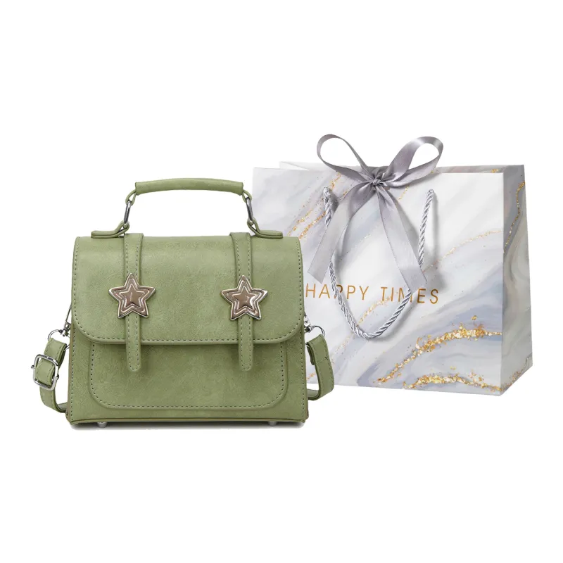 Miss Angel PU Crossbody Bags Shoulder Bags Regular Women's Black/Green/Pink/Beige/Brown-5