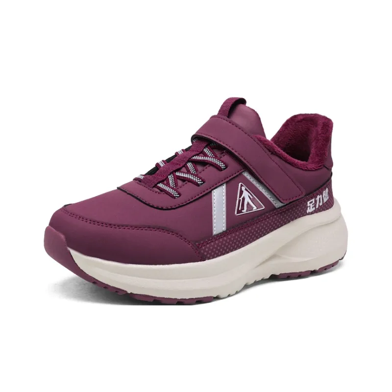 ZULIZ Sports Elderly Shoes Thermal Cushioning Coverage Abrasion Resistant Slip Resistant Low Top Casual Shoes Women's-1