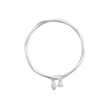 CHINA GOLD S999 Fine Silver Bangles Women's