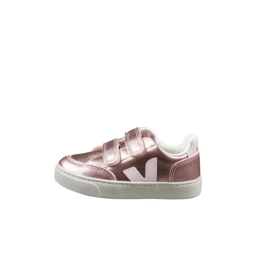 VEJA V-12 Low-Top Kids' Skateboarding Shoes Pink Kids'
