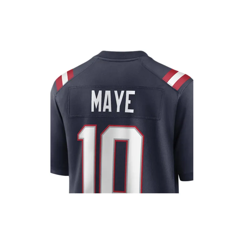 Nike Drake Maye New England Patriots Men's Nike Dri FIT Nfl Legend Jersey-3