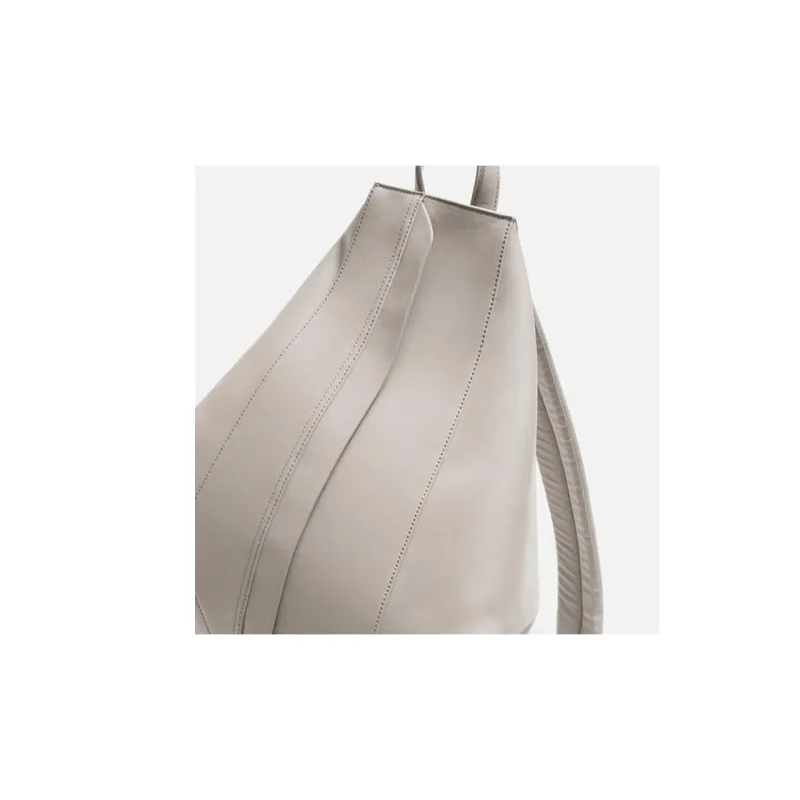 ZARA Polyester Backpack Unisex Gray-2