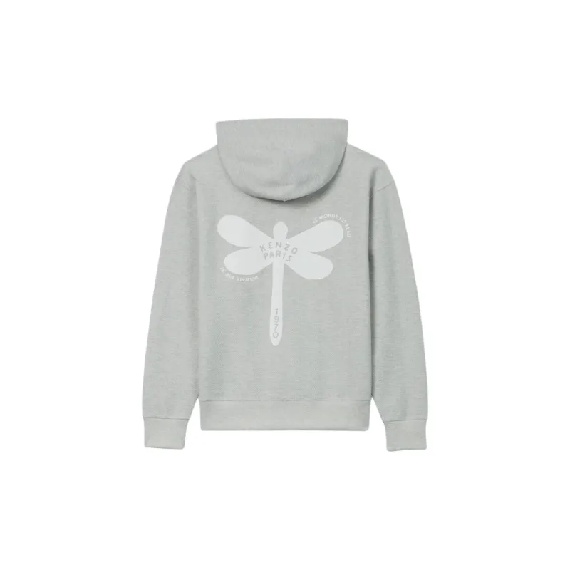 KENZO Dragonfly Zipped Hoodie-1