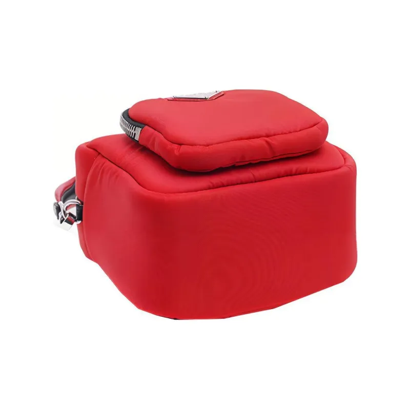 PRADA Nylon Handbags Shoulder Bag Crossbody Bag Women's Red-2