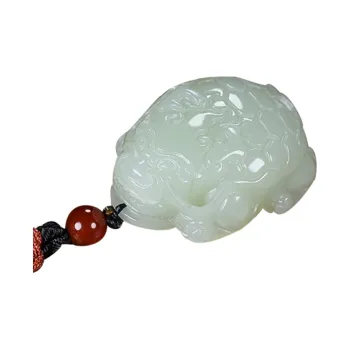 KUNYUYAO Hetian Jade Pendants White Jade Unisex