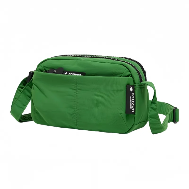 FOUVOR Nylon Fabric Shoulder Bag Unisex Multicolor-6