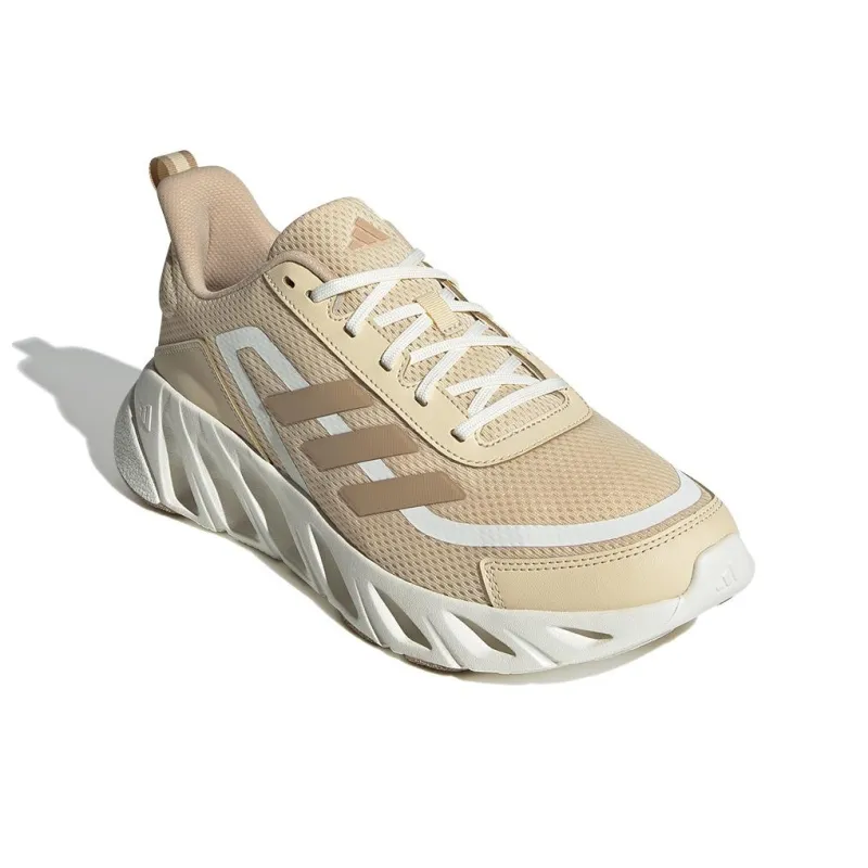 Adidas ALL DAY BOOM E Shock Absorbers With Slip Resistant Features Low Top Casual Running Shoes Unisex Yellow White-2