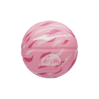Erke Feather Light Collection Rubber Basketball Pink Size 7 Ball No. 5 Ball Training Match Unisex