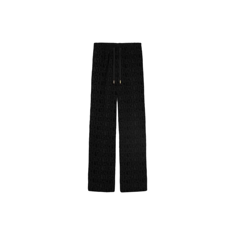 VERSACE Elasticated Drawstring Waistband Pants-0