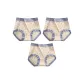 [3 Pack]Sky Blue Floral+Sky Blue Floral+Refreshing