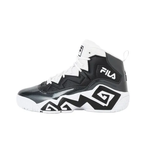 FILA Cushioning High-Top Casual Shoes Men's Black