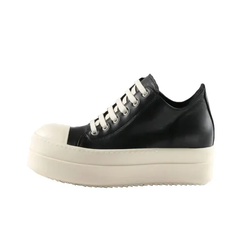 RICK OWENS/RO Low Top Skateboard Shoes Women's Black