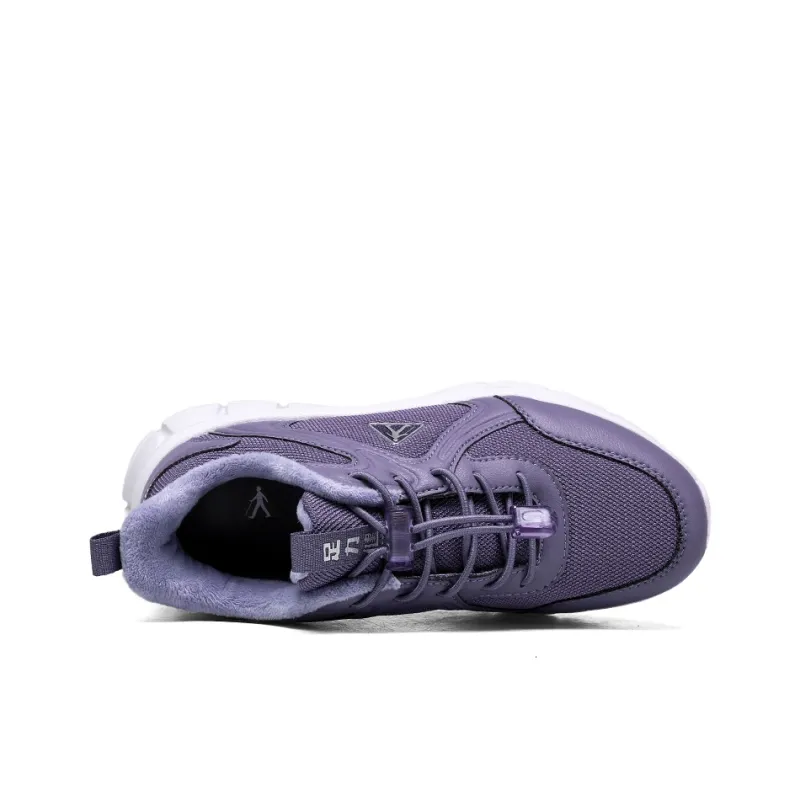 ZULIZ Sports Elderly Shoes Thermal Cushioning Abrasion Resistant Breathable Slip Resistant Low Top Casual Shoes Women's-4