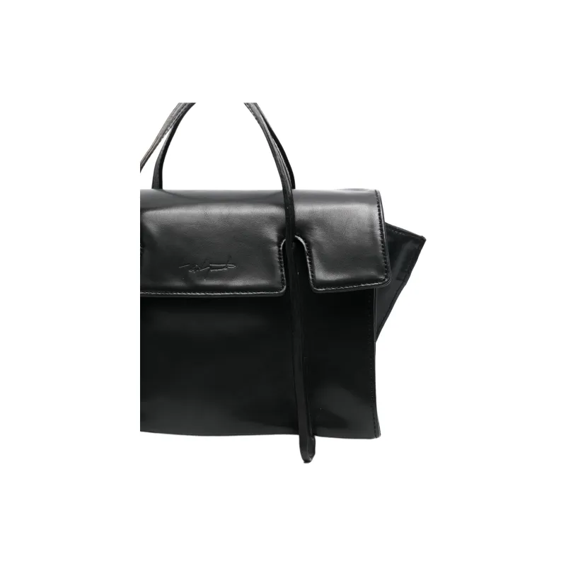 Yohji Yamamoto Aerial Foldover Top Tote Bag-3
