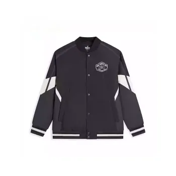 XTEP Basketball Collection Sports Lifestyle Collection Puffer Jacket Men's Jet Black/Horn Gray/Mountain Moon White