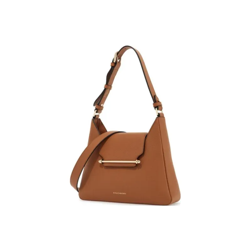 Strathberry Calfskin Shoulder Bag Women's Brown-1