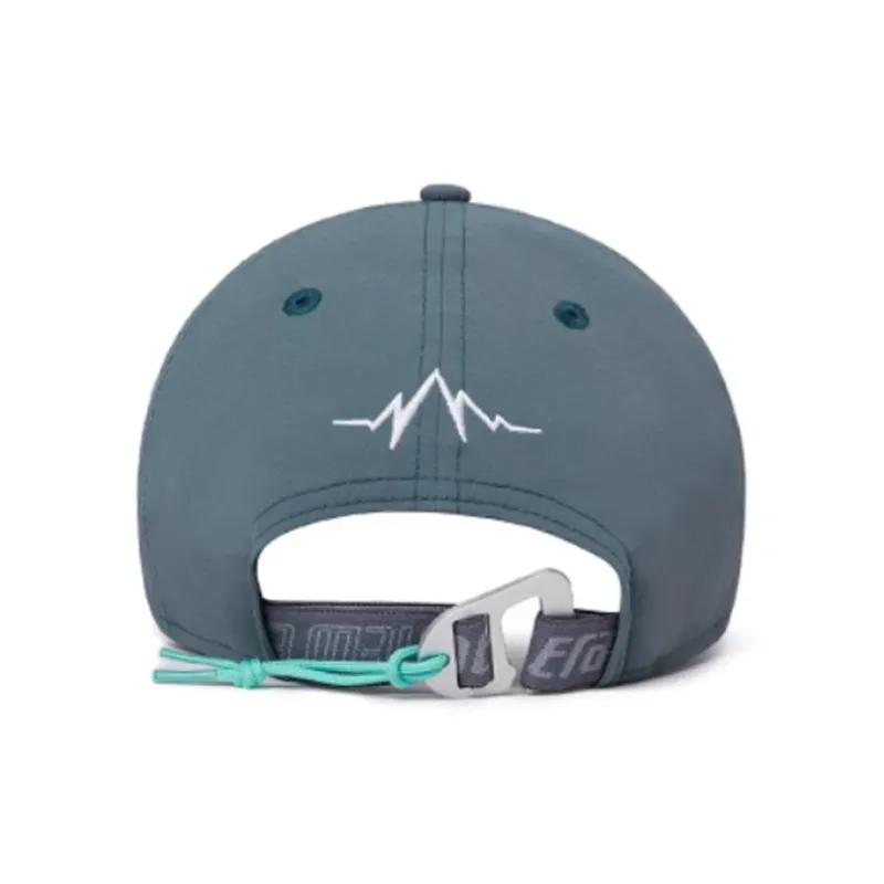 New Era Nylon Spandex Polyester Cotton Baseball Caps Unisex Slate Gray-2