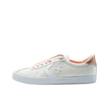 Converse Breakpoint Anti Slip Wear Resistant Low Top Skateboard Shoes Unisex Pink White