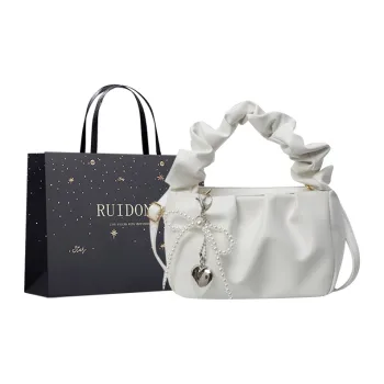 Smart PU One Shoulder Handbags Women's White/Beige/Pink/Silver/Black