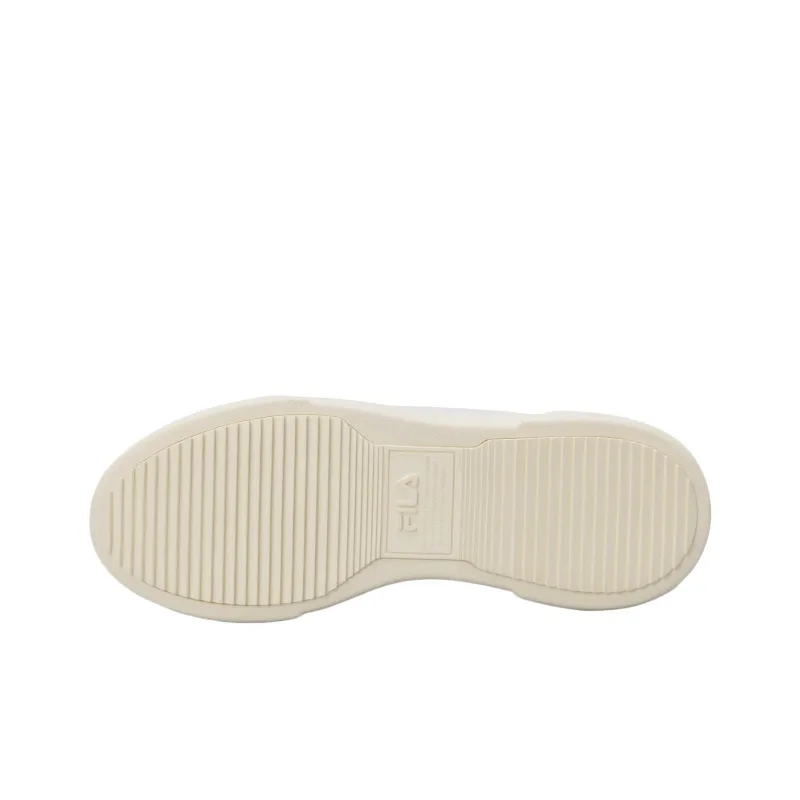 FILA Court Plumpy Slip Resistant Low Top Skateboard Shoes Women's White-5
