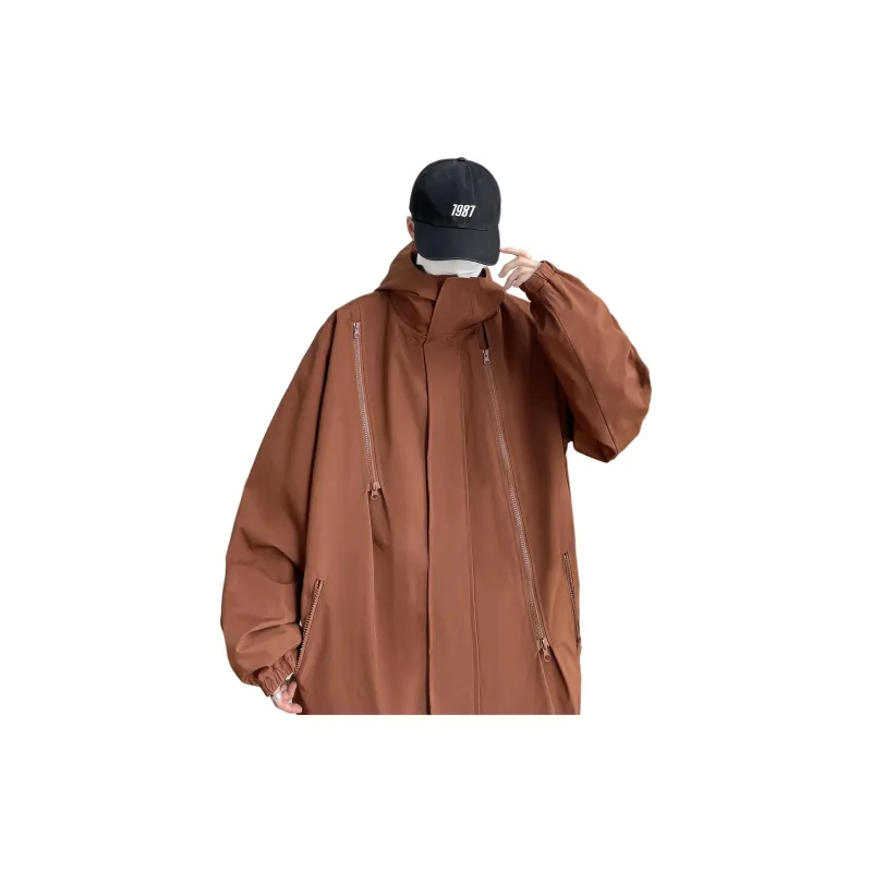 KIRHNE Jackets Coats Unisex Black-11