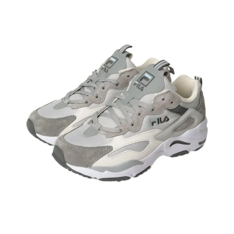 FILA Ray Tracer Slip-Resistant Low-Top Casual Shoes Unisex Gray-1