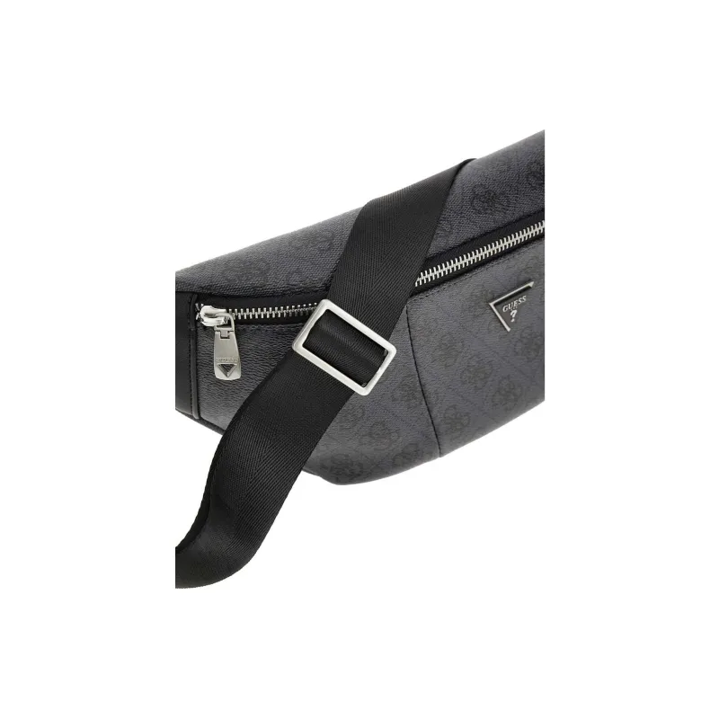 GUESS Recycled Materials Fanny Pack Men's Black-2