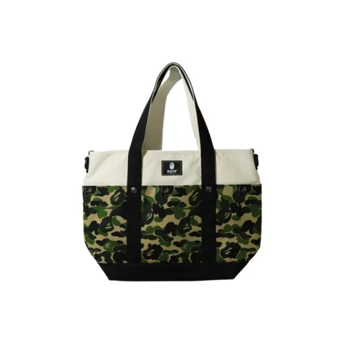 A BATHING APE Canvas tote Laurent Bag Shopping Bag Handbag Regular Unisex Camouflage