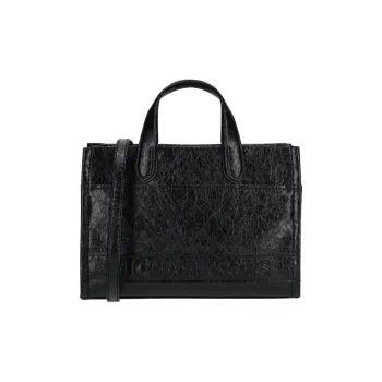 MICHAEL KORS Leather Tote Bag Shopping Bag Shoulder Bag Crossbody Bag Handbag Women's Black