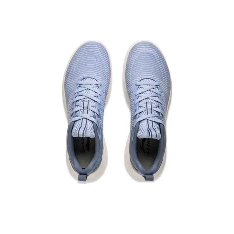 LiNing Light String Cushioning, Slip Resistant, Abrasion Resistant, Lightweight Low Top Running Shoes Men's Blue-3