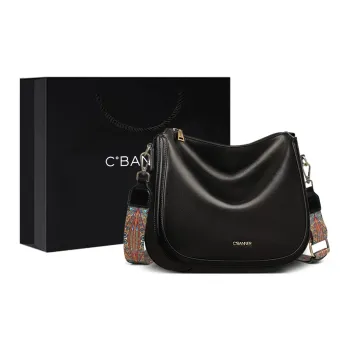 C°BANNER Cow Leather With Synthetic Leather Crossbody Bag Regular Women's Multicolor