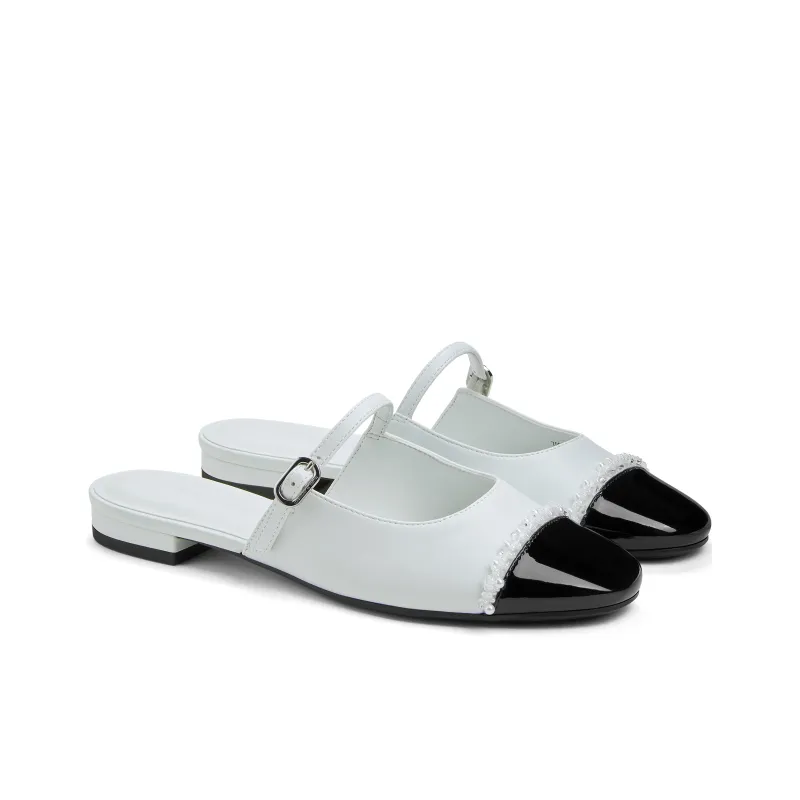 CHARLES&KEITH Composite Sole Slip Resistant Closed Toe Slippers 1.6cm Women's-1