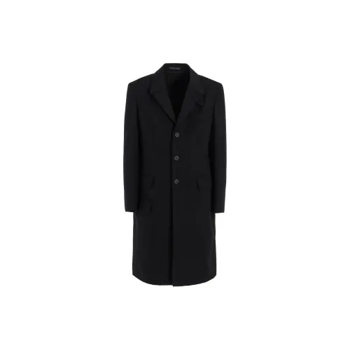 Yohji Yamamoto Coat Men's Black