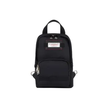 GIVENCHY Nylon Crossbody Bag Small Size Men's Black