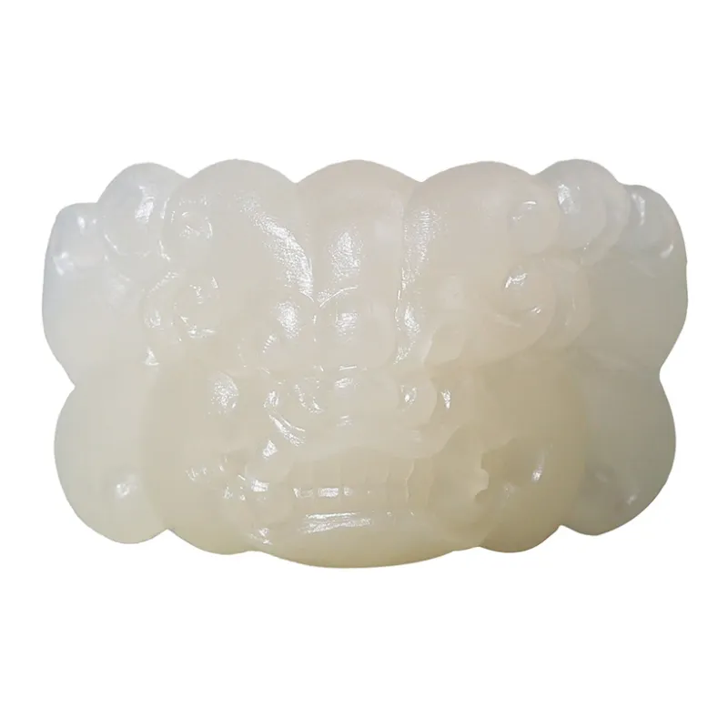 Renyu Jewelry Jade Plaque Dusty Pink Unisex-0