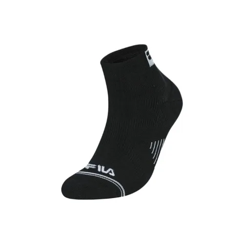FILA Fitness Series Ankle Socks Men's 1 Pack Jet Black