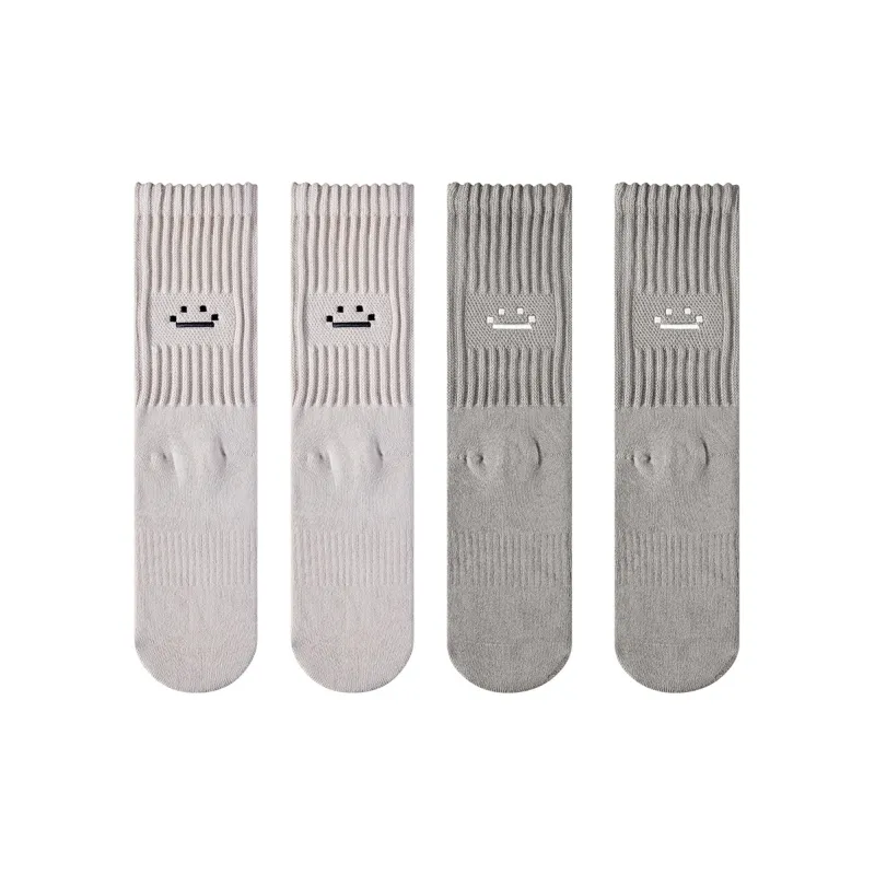 ZEROIN Mid Calf Socks Unisex 4 Pack-32
