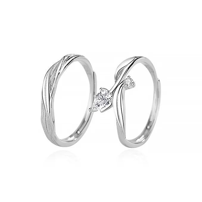 Chongqing Gold Store S925 Silver Rings Unisex-0