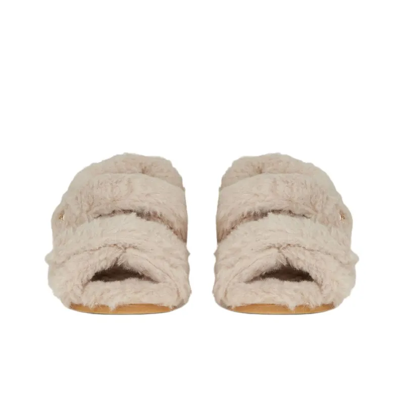 MaxMara One Strap Sandals Women's Beige-2