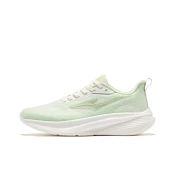 Erke Cushioning Rebound Breathable Low Top Running Shoes Women's Microcrystal White European Teal