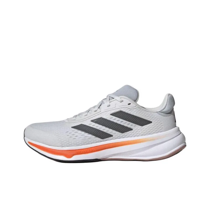 Adidas Response Super Anti Slip Wear Resistant Low Top Casual Running Shoes Men's Gray Orange-0
