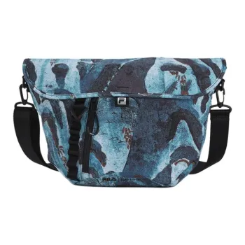 FILA Dunhuang Museum, Collaboration EXPLORER Fabric Crossbody Bag Extra Small Unisex Blue