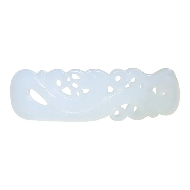 Renyu Jewelry Hand Tag White Jade Women's-0