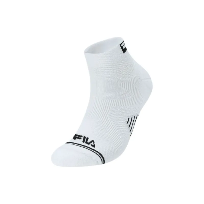 FILA Fitness Series Ankle Socks Men's 1 Pack Standard White-0