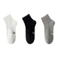 [Breathable Moisture-Wicking, Long Staple Cotton]Black+White+Gray (3 Pack)